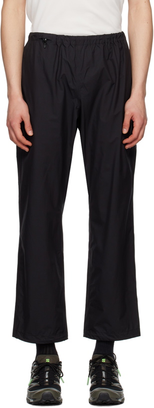Photo: Goldwin Black Embroidered Trousers