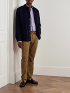 Sid Mashburn - Slim-Fit Straight-Leg Garment-Dyed Cotton-Corduroy Trousers - Brown