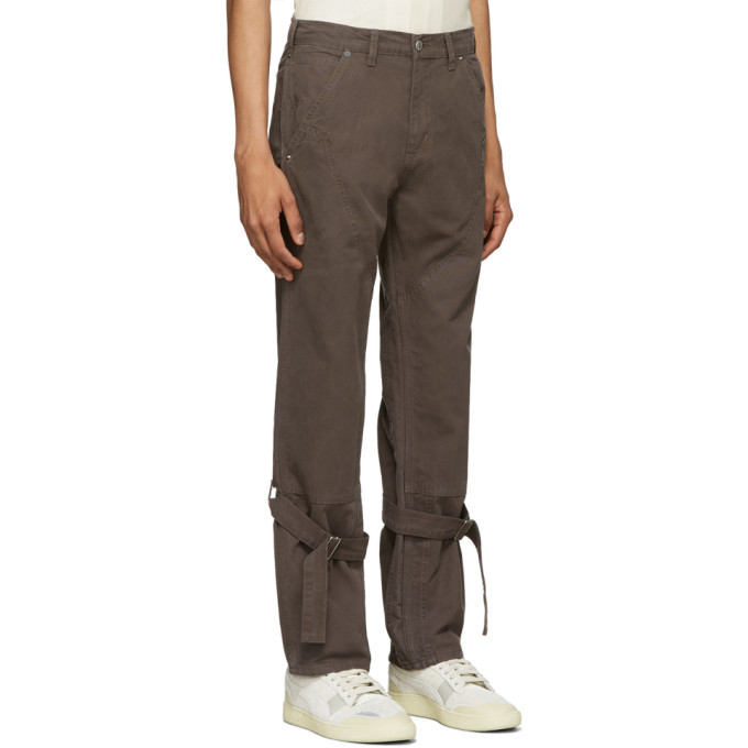 Billy Grey Bondage Trousers