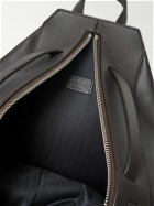 LOEWE - Convertible Logo-Debossed Leather Backpack