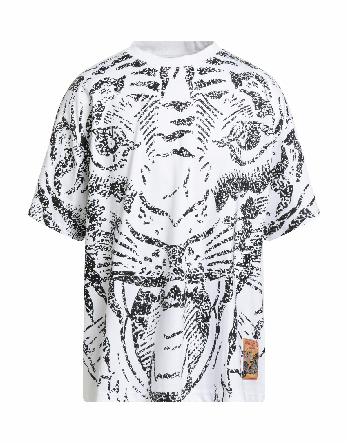 Just Cavalli Mens T-shirt in White