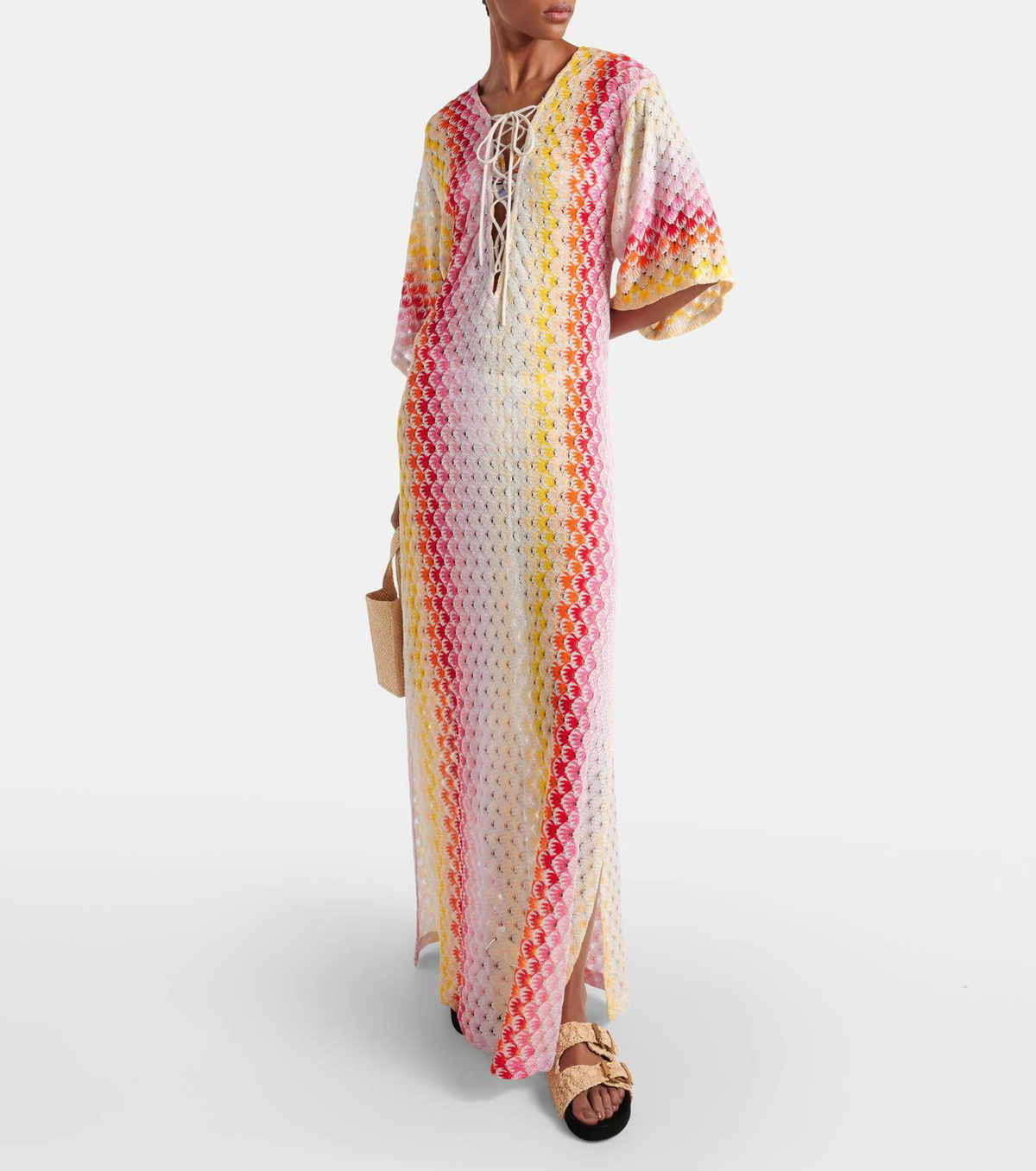 Missoni Mare Lamé kaftan