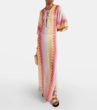 Missoni Mare Lamé kaftan