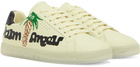 Palm Angels Yellow Palm One Sketchy Logo Sneakers