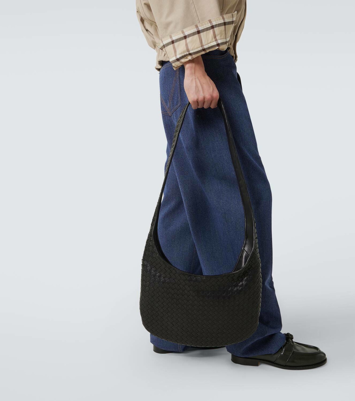 ★関税込み★ BOTTEGA VENETA Veneto Crosabody Bag Bottega Veneta Men's Intrecciato Medium Crossbody Bag