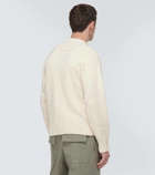 Jil Sander Wool and silk sweater