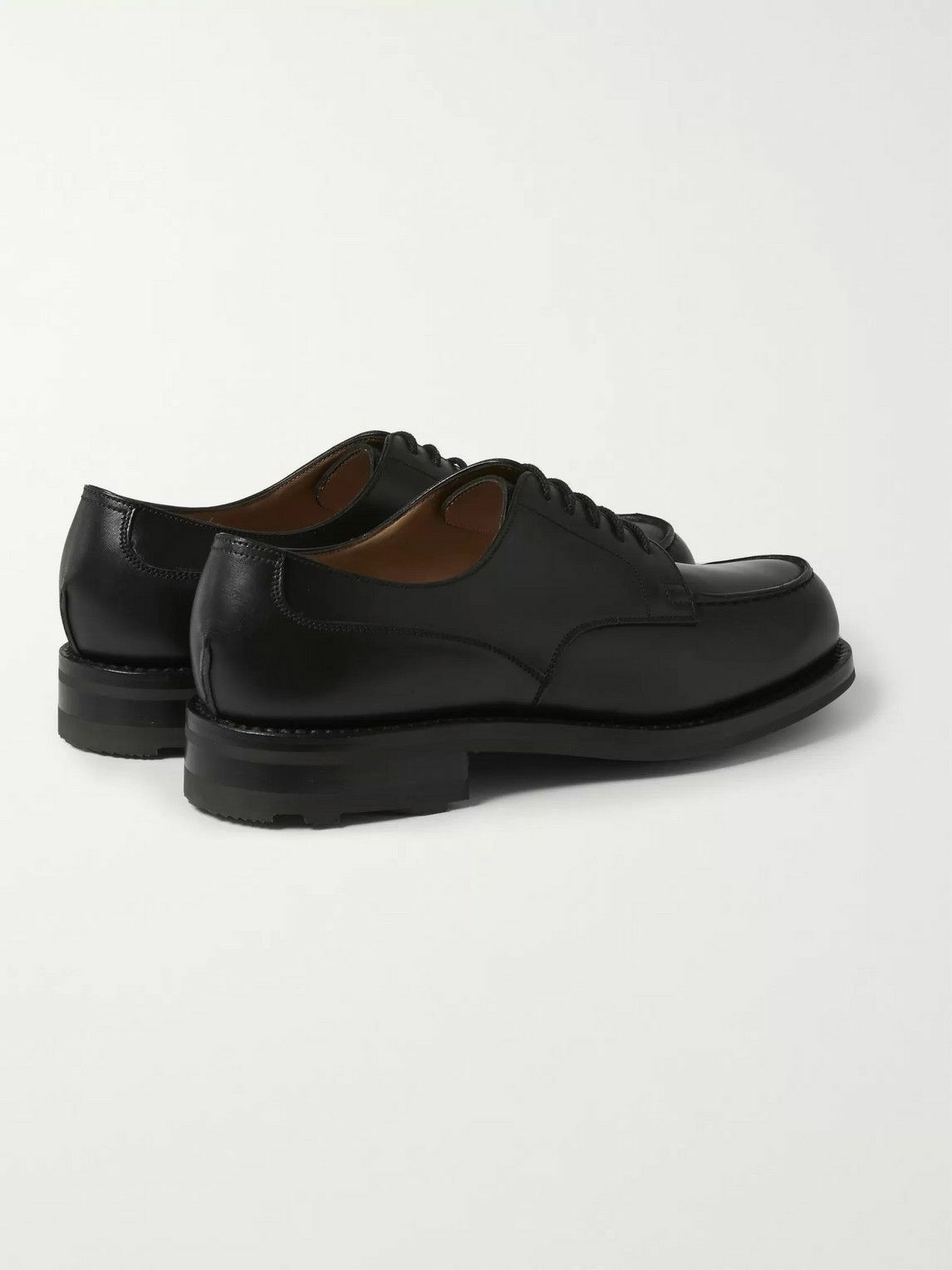 J.M. Weston - 641 Leather Derby Shoes - Black