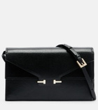 Tom Ford T Mini leather crossbody bag