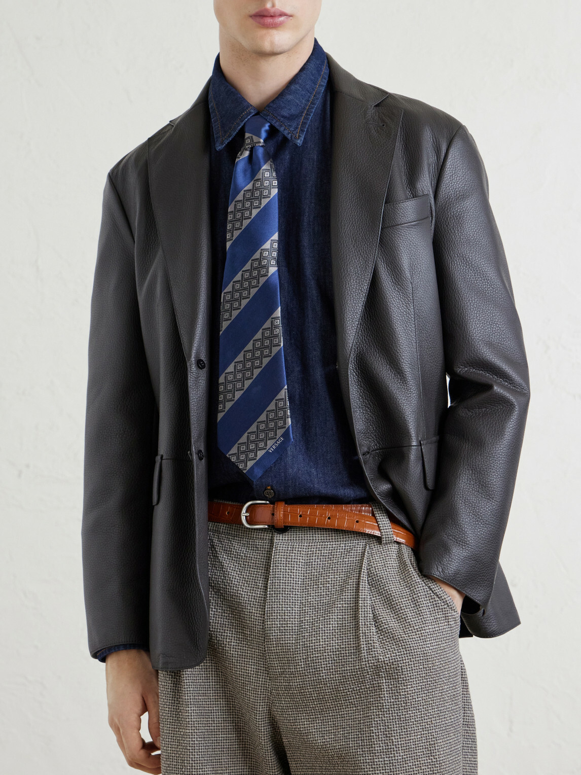 Versace - 9cm Silk-Jacquard Tie
