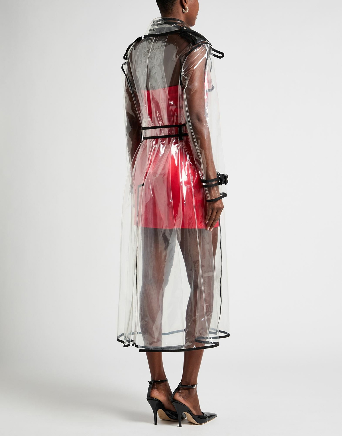 Dolce & gabbana Womens Overcoat & Trench Coat in Transparent
