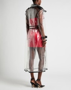 Dolce & gabbana Womens Overcoat & Trench Coat in Transparent