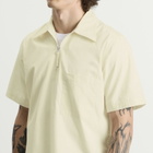 Universal Works Men's Broadcloth Ewan Shirt in Ecru