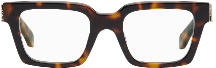 Photo: Off-White Tortoiseshell Style 1 Glasses