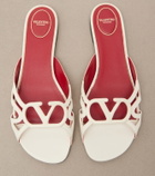 Valentino Garavani Wonderweb VLogo leather slides