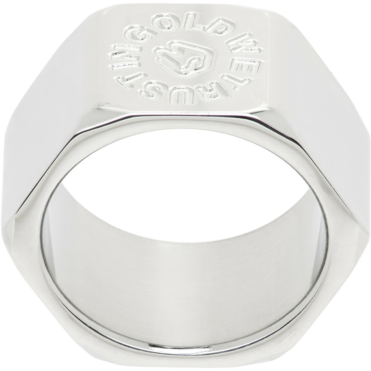 IN GOLD WE TRUST PARIS Nut Ring