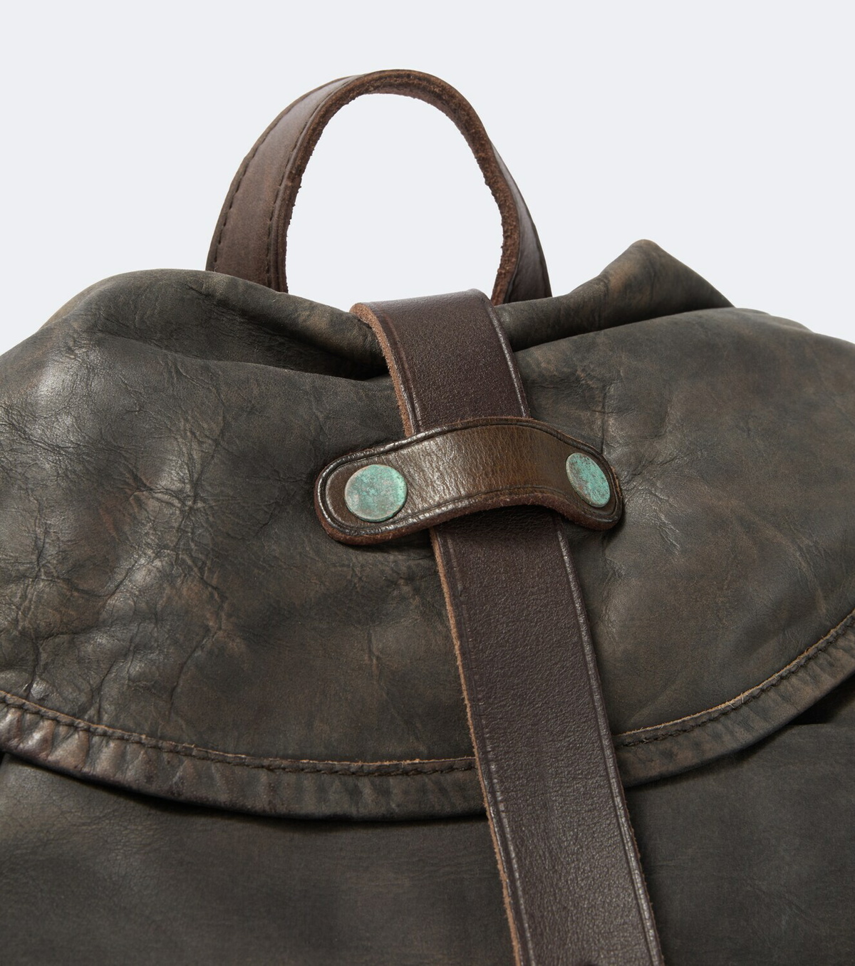 RRL Leather backpack