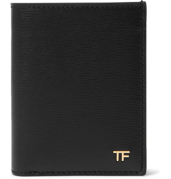 Photo: TOM FORD - Full-Grain Leather Bifold Cardholder - Black