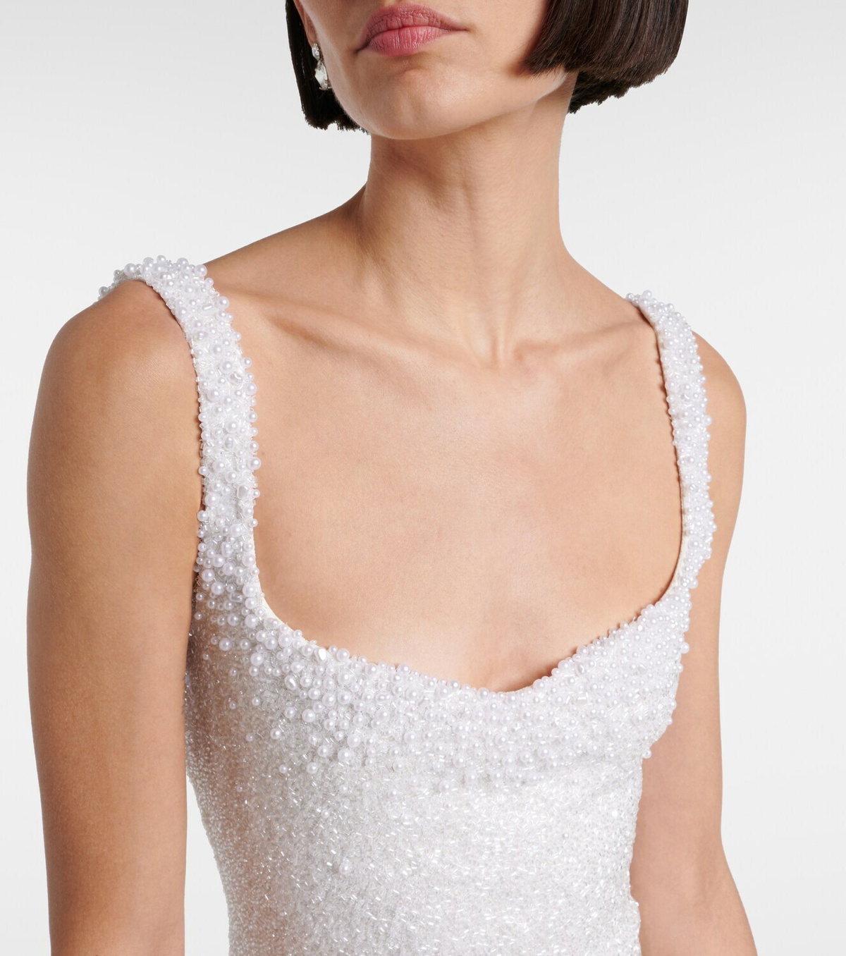 Clio Peppiatt Bridal Venus embellished minidress