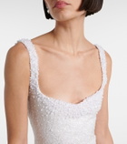 Clio Peppiatt Bridal Venus embellished minidress