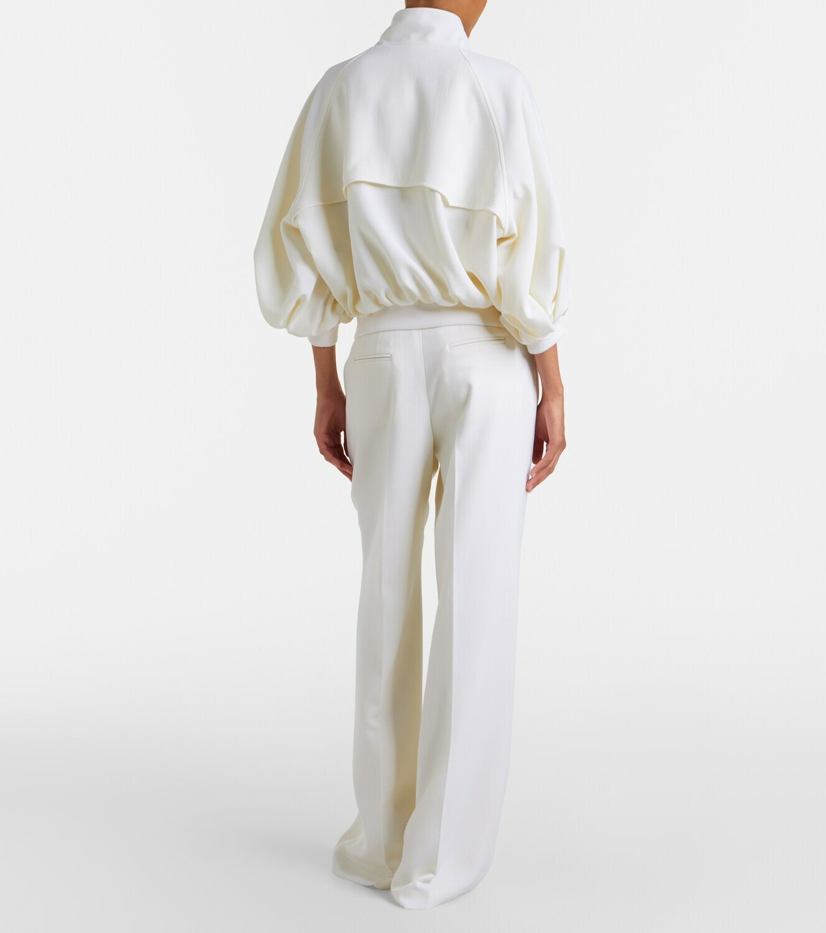 Gabriela Hearst Norman virgin wool wide-leg pants