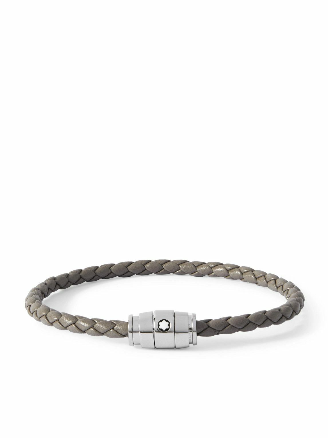MONTBLANC Bracelet in woven grey leather ブレスレット $_1.JPG?set_id=8800005007