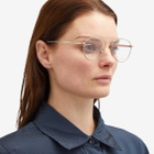 Bottega Veneta Eyewear Bottega Veneta Light Ribbon Optical Glasses in Gold/Transparent 