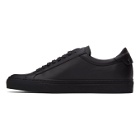 Givenchy Black Latex Urban Knot Sneakers