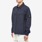 Stone Island Men's Light Soft Shell-R Jacket in Navy