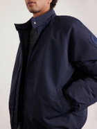 Canada Goose - Legacy Organic Cotton-Blend Down Bomber Jacket - Blue