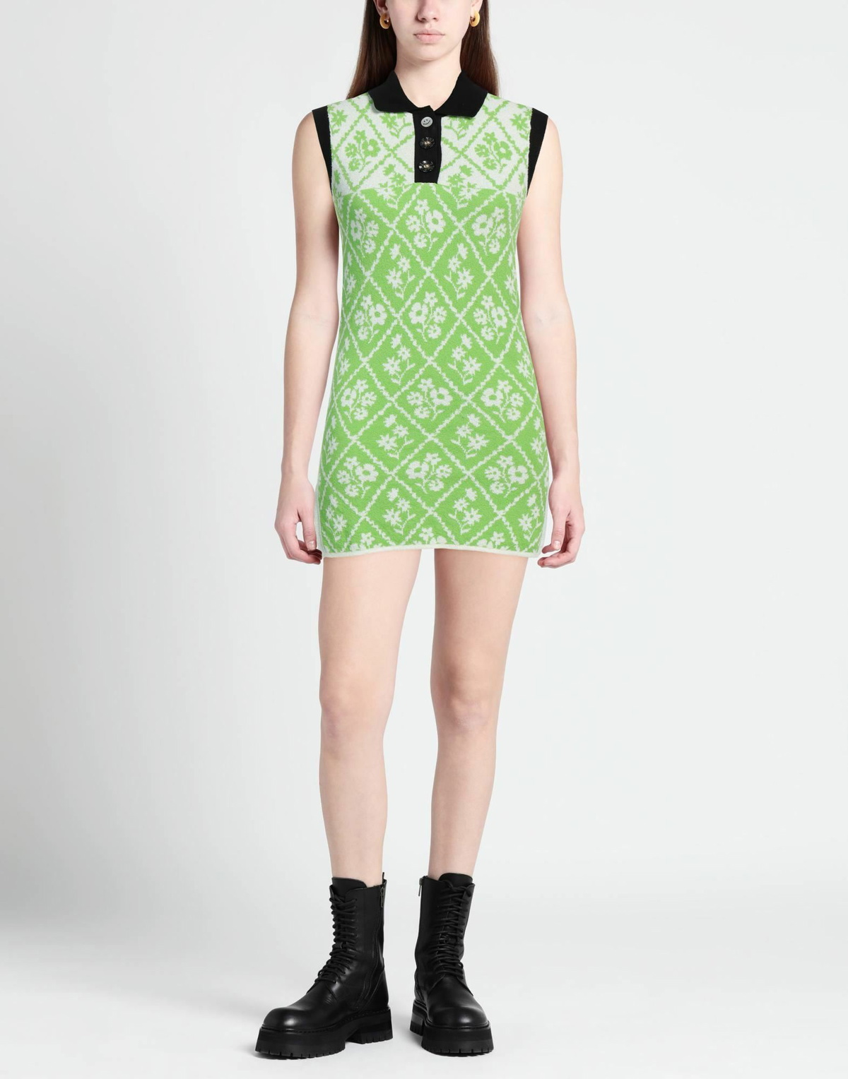 Cormio Womens Mini dress Lime in Green