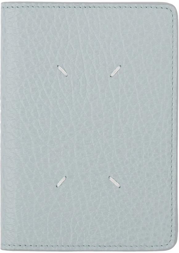 Photo: Maison Margiela Gray Four Stitches Passport Holder