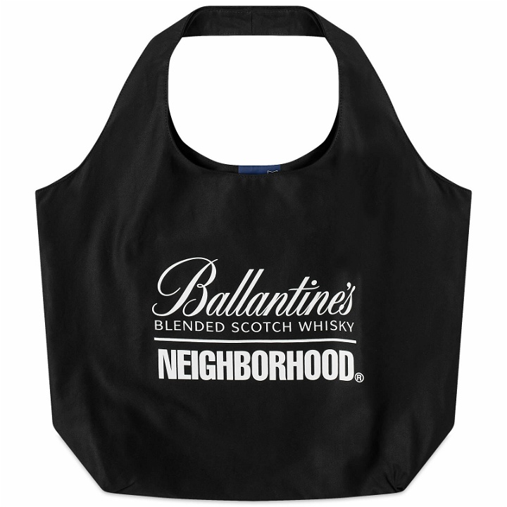 Photo: Neighborhood × Ballantines Tote Bag in Black