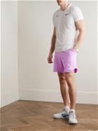 Nike Tennis - NikeCourt Advantage Straight-Leg Dri-FIT Shorts - Purple