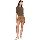 KHAITE Khaki Nora Cardigan