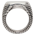 Emanuele Bicocchi Silver Flattened Ring