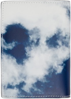 Alexander McQueen Blue & White Sky Card Holder