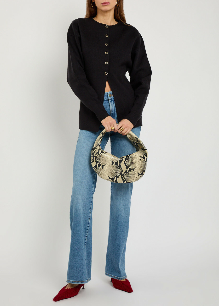 Good American Knit Cardigan Black