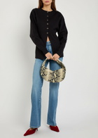 Good American Knit Cardigan Black