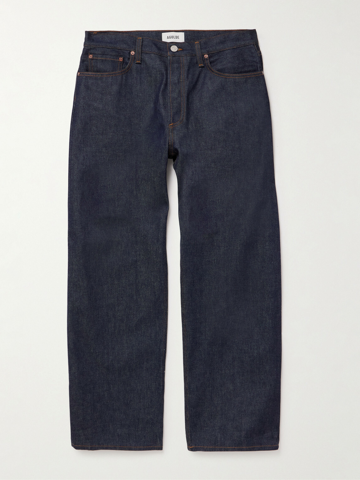 AGOLDE - Afton Wide-Leg Jeans - Blue