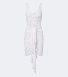 Christopher Esber Salacia ruched jersey minidress