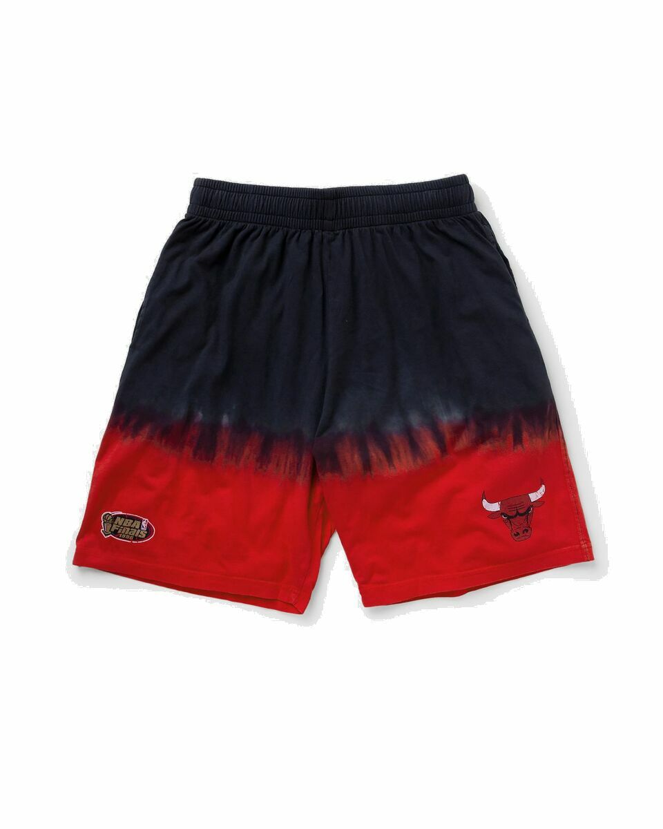 Photo: Mitchell & Ness Nba Tie Dye Shorts Bulls Black - Mens - Sport & Team Shorts