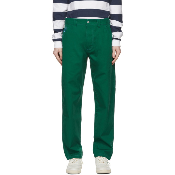 Photo: Billionaire Boys Club Green Painter Trousers