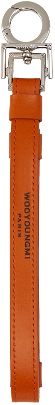 Photo: Wooyoungmi Orange Leather Keychain