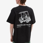 Quiet Golf Men's Q.G.C. Staff T-Shirt in Black