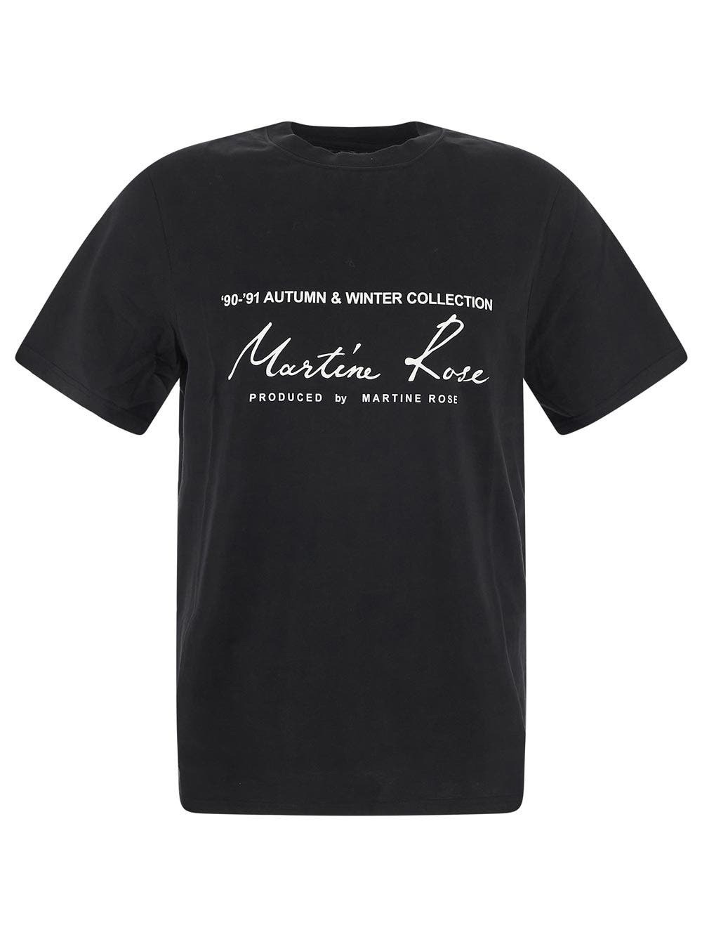 Photo: Martine Rose Logo Print T Shirt