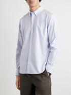 Rag & Bone - Button-Down Collar Cotton-Poplin Shirt - Blue