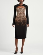 Just Cavalli Womens Midi dress in Beige