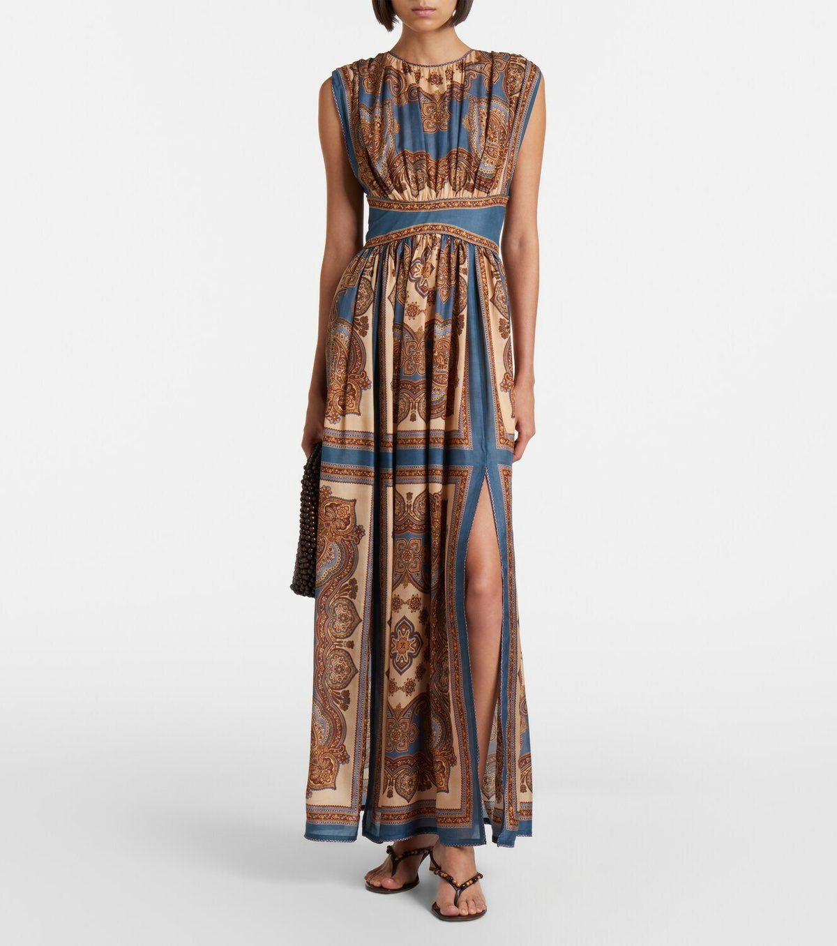 Zimmermann Mahon printed silk maxi dress