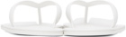 Maison Margiela White Tabi Flip Flops