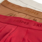 SKIMS Men's 5” Boxer Brief 3-Pack in Wood Multi